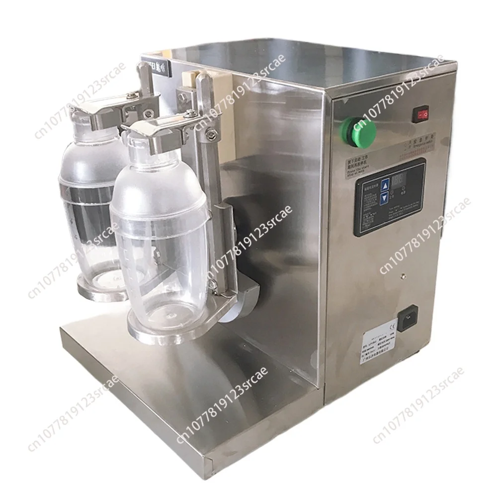 

Commercial stainless steel bubble tea mixer, double cup mixer, milk tea mixer, bubble mixer