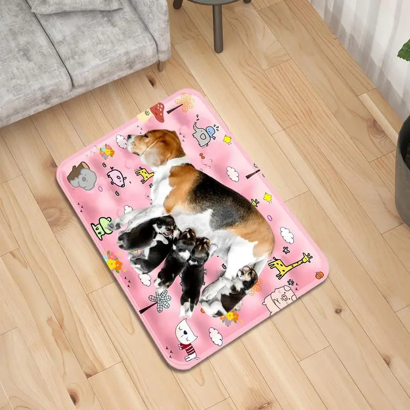 Summer Pet Cooling Mat Indoor Self-Cooling Ice Dog Mat Foldable Design Sleeping Pad For Small To Medium-Sized Dogs And Cats