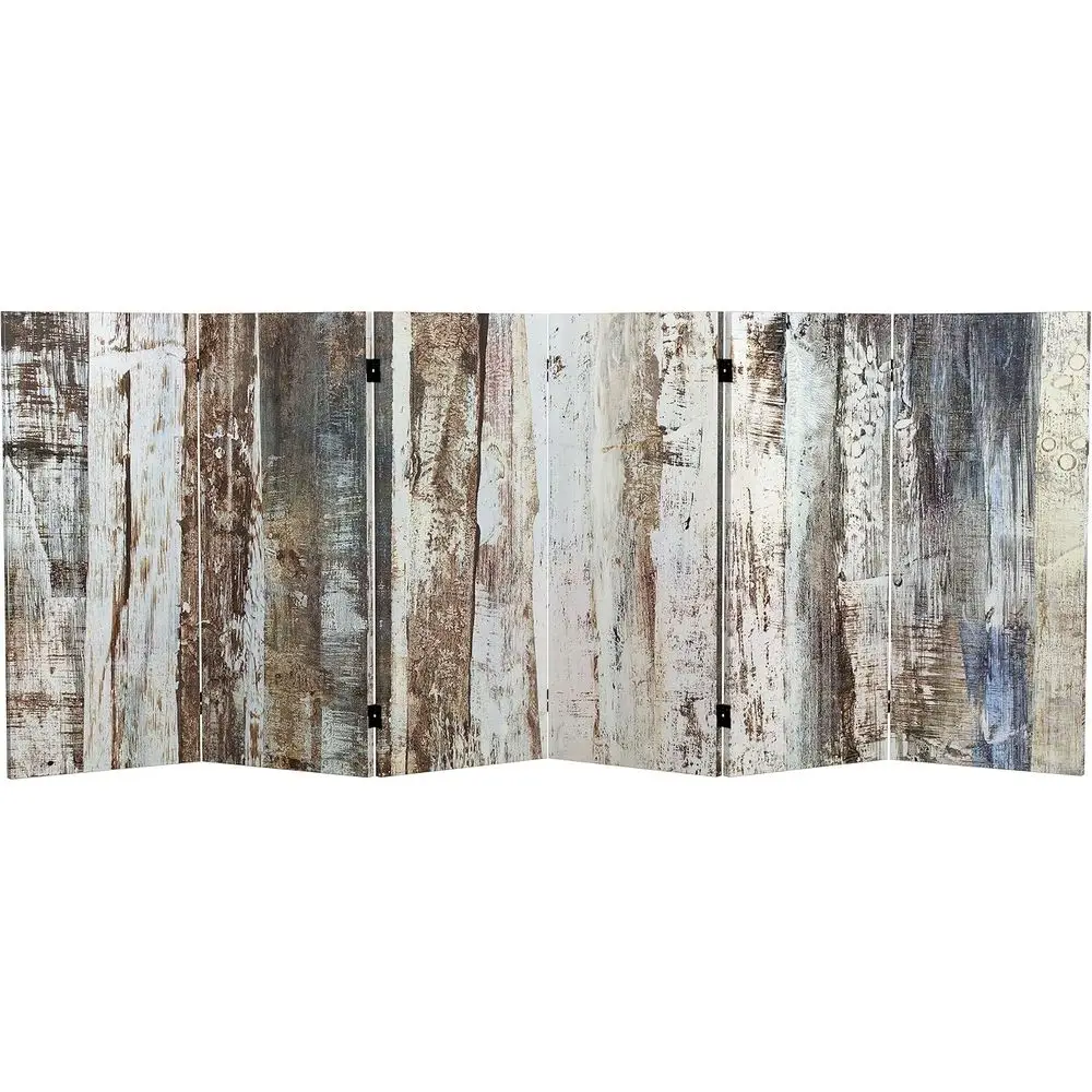 Double-Sided Winter Canvas 6-Panel Partition for Modern Living Spaces