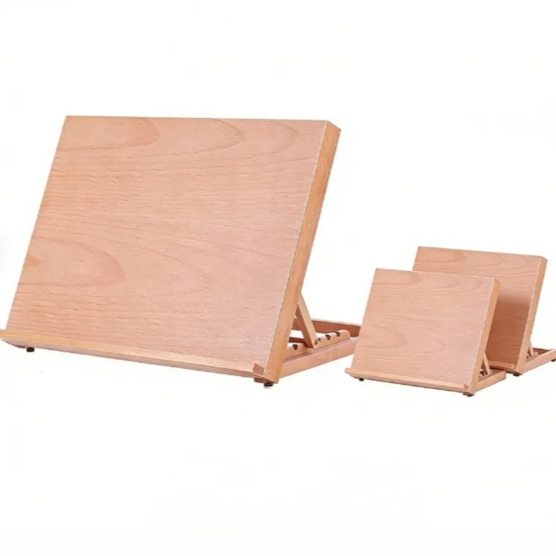 solid-wood-desktop-easel-foldable-table-top-easel-for-painting-sketching-and-oil-painting-beech-wood-easel-and-drawing-board