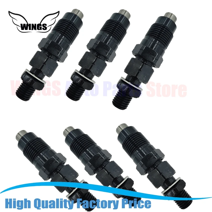 6pcs 23600-19035 Injector Nozzle and Holder Assembly 1HZ for toyota coaster land cruiser 4164cc 4.2D T-D 1993-2012