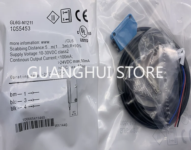 

GL6G-P4212/N1211/N1212/P1212/N4211/P1211 Brand New Sensor In Stock Fast Delivery