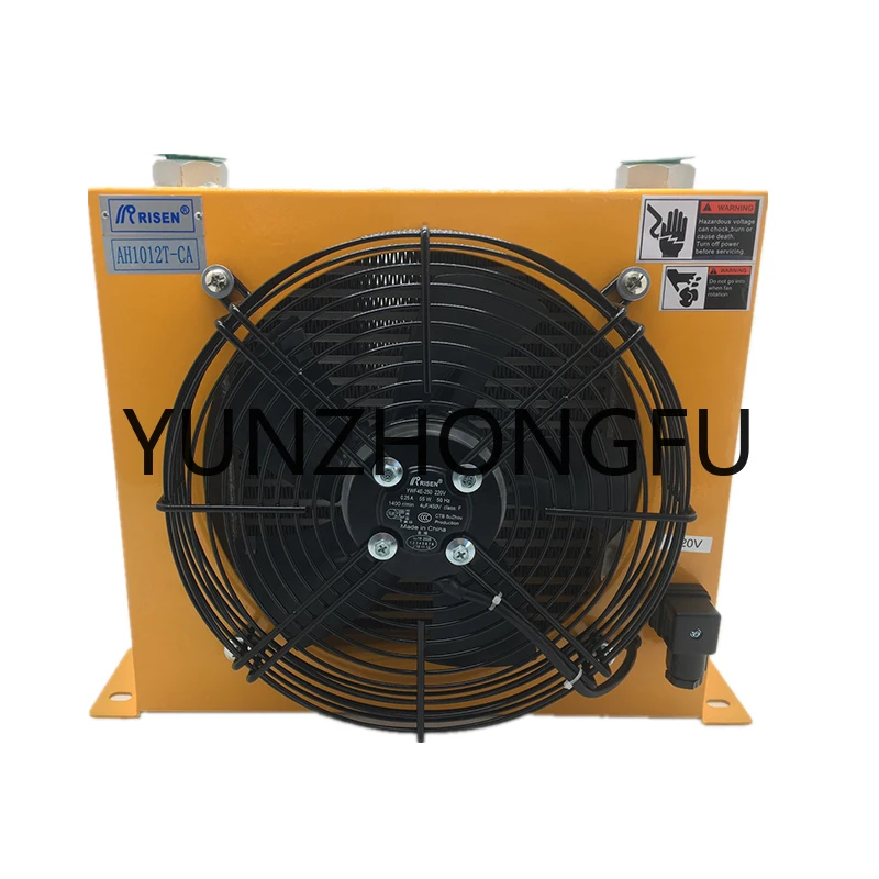 

AH1012T-CA Hydraulic Air Cooler 24V/12V/220V/380V Truck-Mounted Crane Modified Fuel Tank Cooling Cooler Air-Cooled Oil Radiator