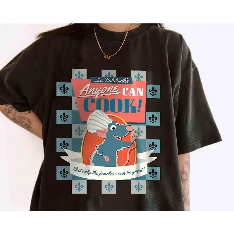 Petit Chef Remy n'importe quel peut cuisiner mais je suis ici pour manger la chemise Disney Ratatouille, juste ici pour la boisson au collation Ratatouille