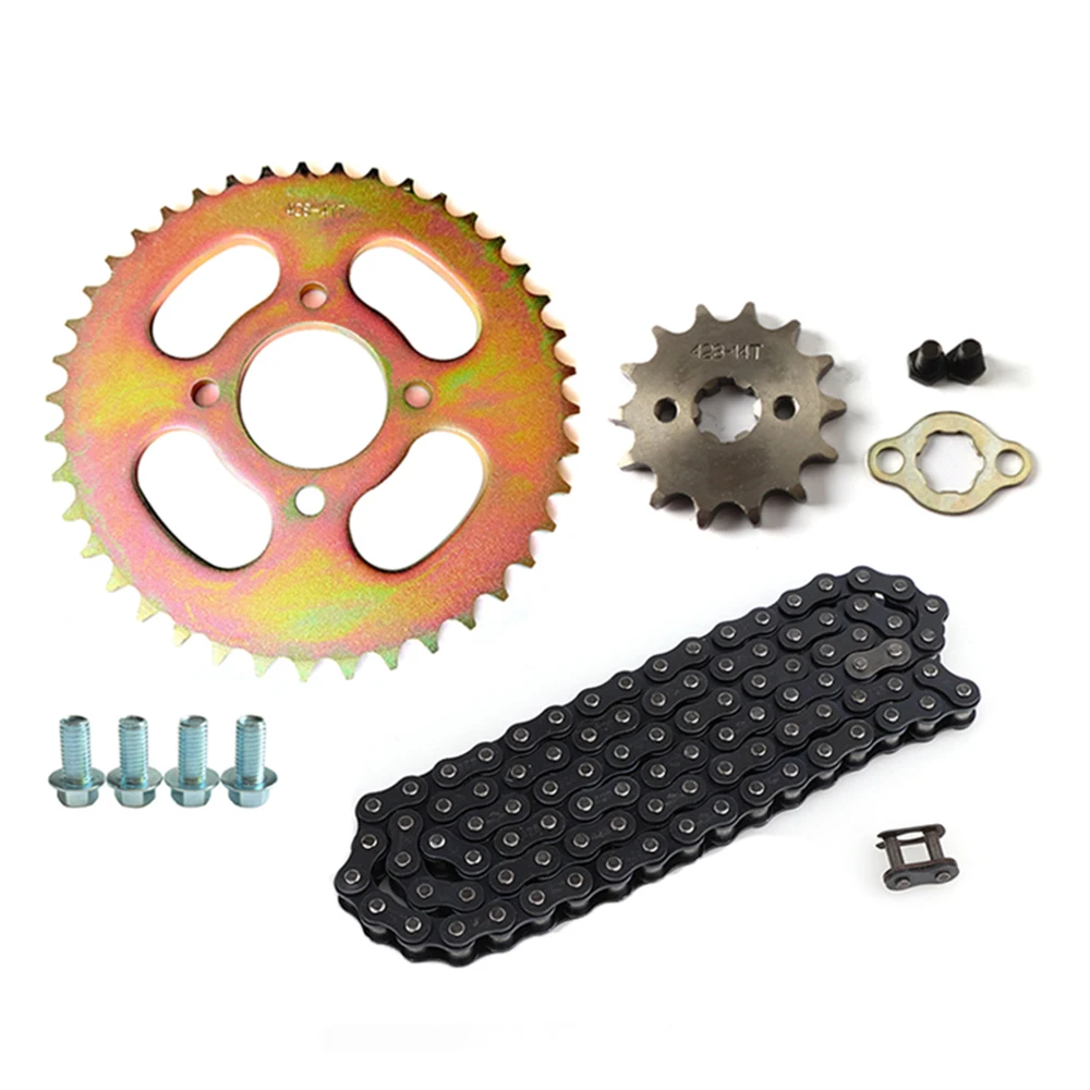 AliExpress NONE ATV 428 Front Rear Sprocket 116 Links Drive Chain Kit For 50cc 70cc 90cc 110cc 125cc ATV Go Kart UTV Buggy Quad Bike Parts