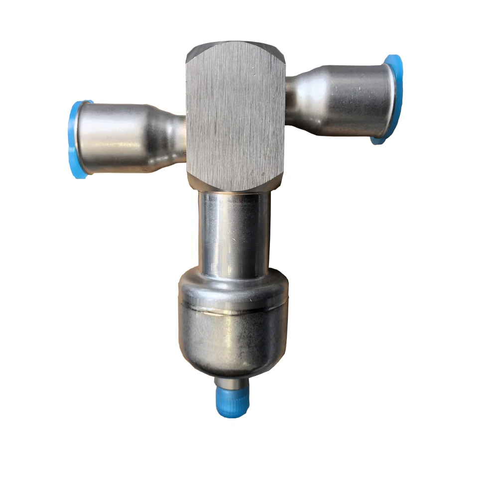 VPF50H02 7/8*1-1/8 بوصة صمام التوسع الإلكتروني المستقيم لصناعات مطاعم البناء HVAC الجديدة مع الرصاص