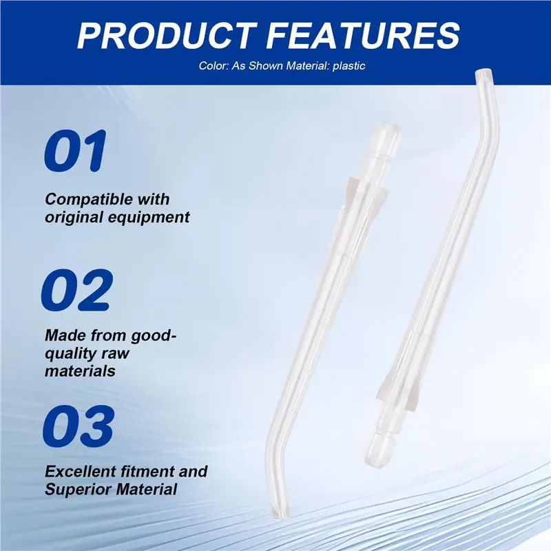 [Special Offer] Replacement Water Flosser Nozzles For XIAOMI Mijia Oral Irrigator All Models, Waterpick Standard Refill Tips