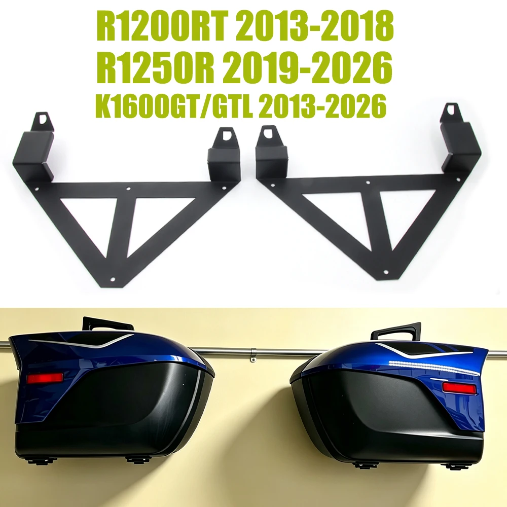 K1600GTL K1600GT FOR BMW R1200RT 2013-2026 Accessories Original Case Wall Mount Set 2013-2018 R1250RT 2019-2026