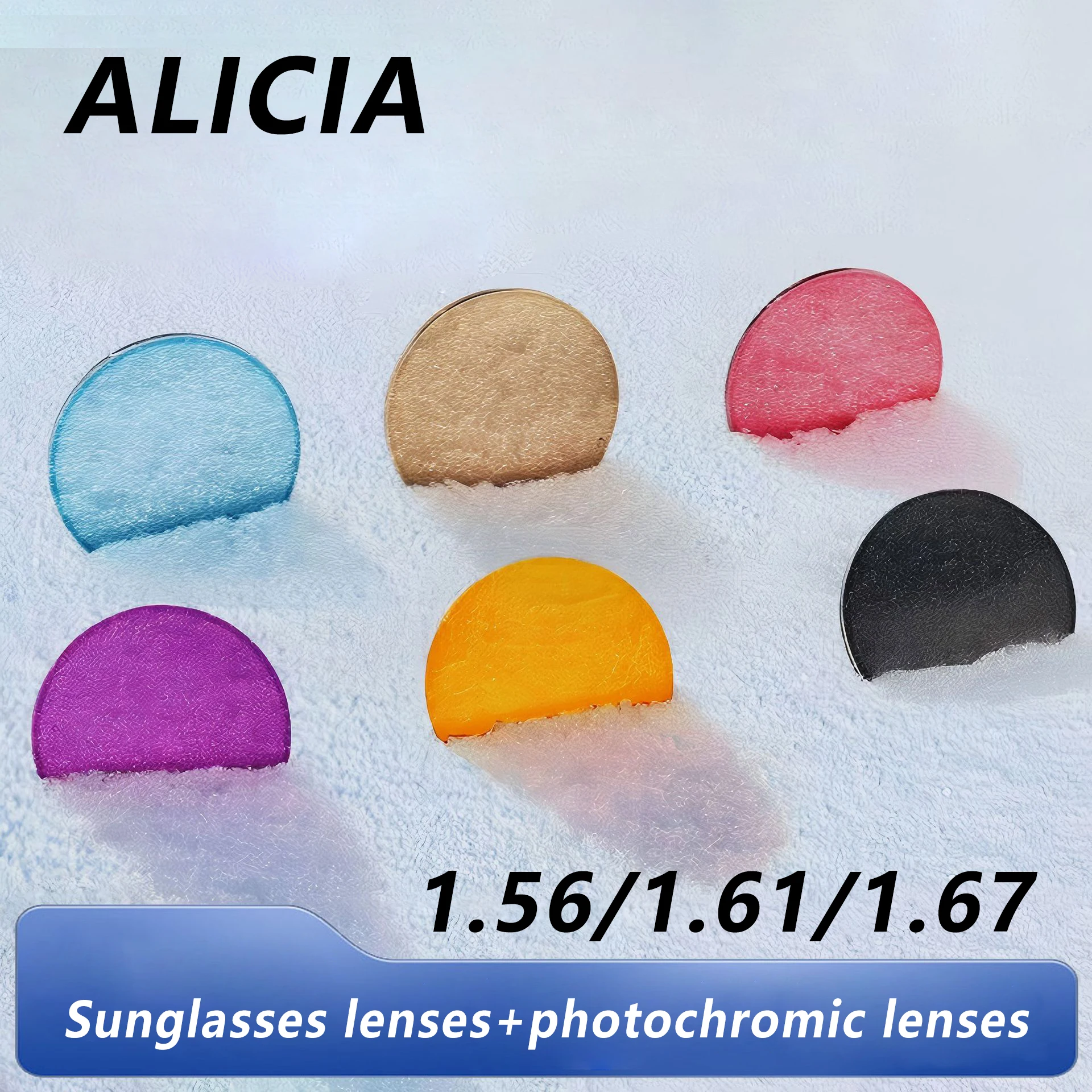 

AILICA 1,56 1,61 1,67 оптическая линза по рецепту, смола, асферическая близорукость, дальнозоркость, HMC, фотохромная линза с защитой от царапин для мужчин и женщин