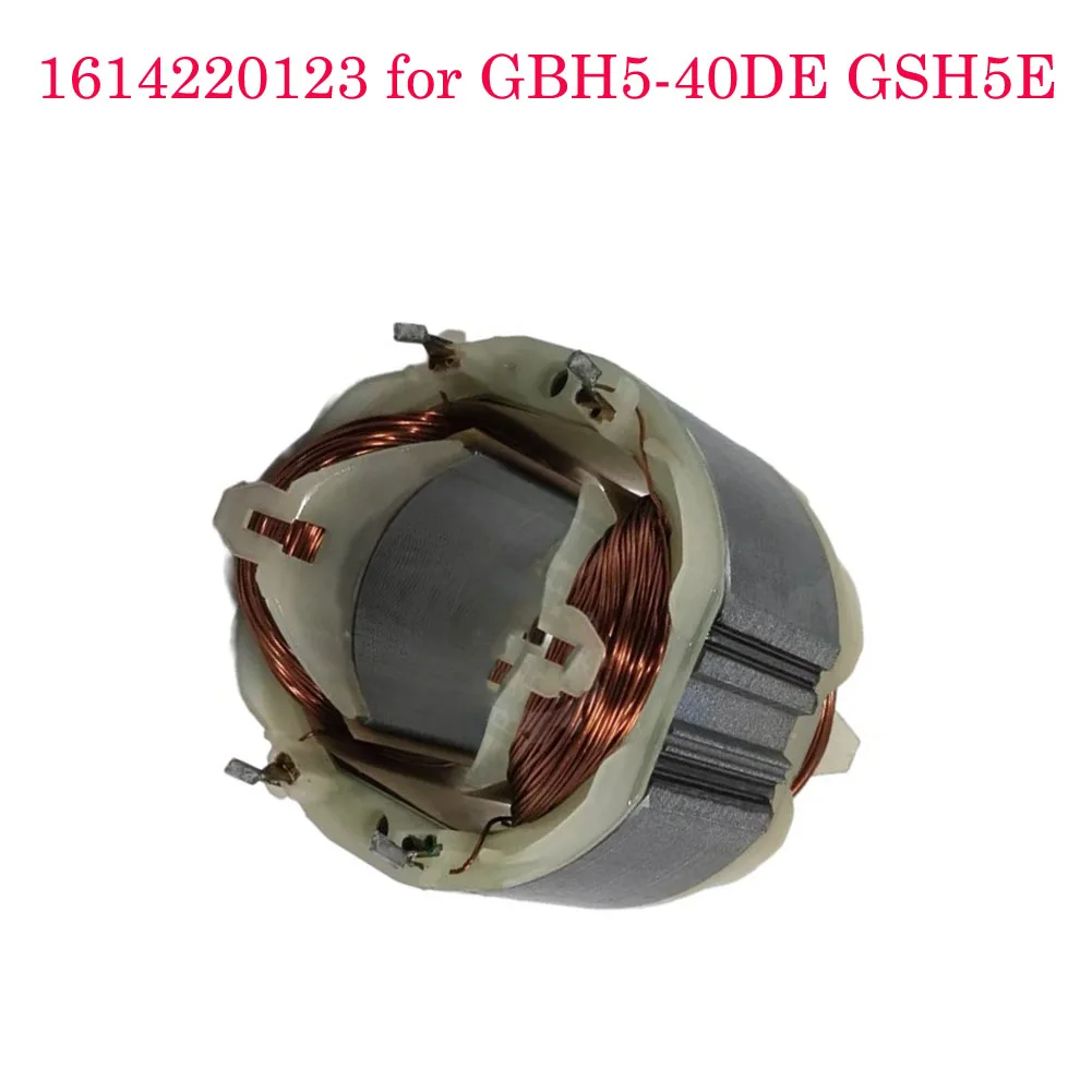 220V Replacement Stator 1614220123 For GBH5-40DE GSH5E Electric Hammer Drill Tool Motor Component Fix Replacement Part