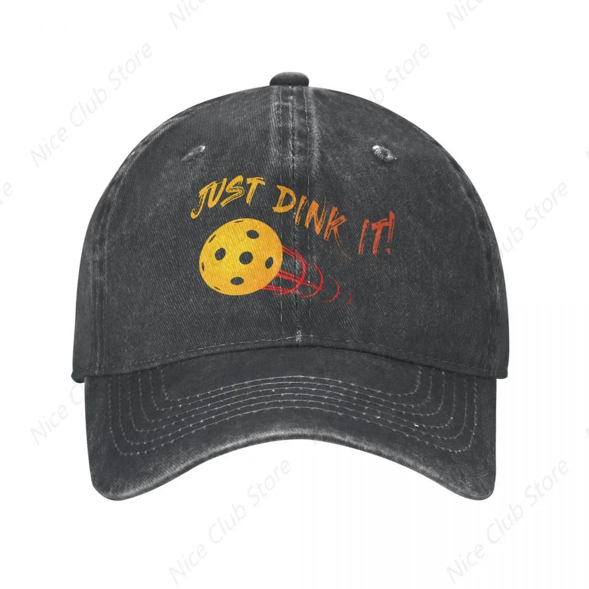 Just Dink It Pickleball Dinking Baseball Cap for Men Women Spring Summer Snapback Trucker Hat