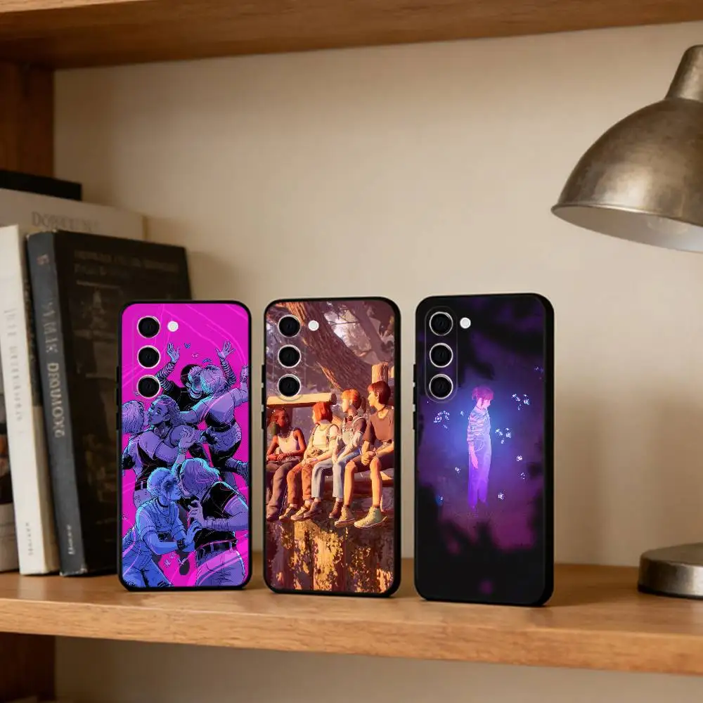 Lost R-Records B-Bloom R-Rage Phone Case For Samsung Galaxy A73,21,22,32,71,53,52,51,80,5G Soft Black Cover