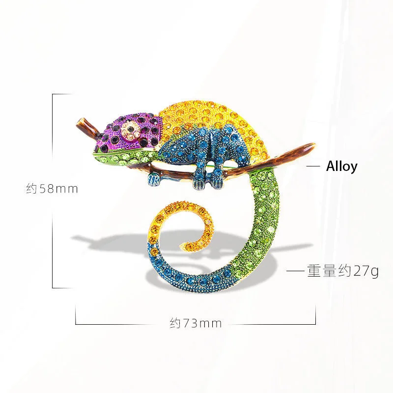 lizard gecko Pin and high-end animal Pin Wholesale of new personalized