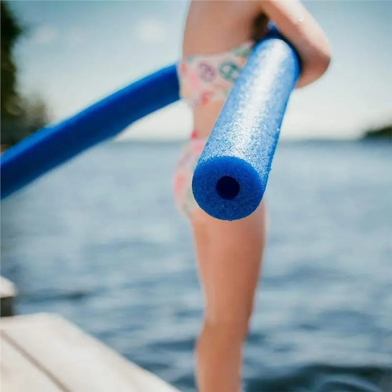 Buoyant Utility With Refined Panel 59Inch Pool Noodles Colorful Foam Floating Pipe Swimming Accessory Sturdy Layer