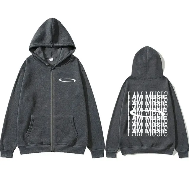 トップス I AM MUSIC Zip up hoodie Playboi carti I AM MUSIC Double Zip 1 - Playboi Carti | Shop