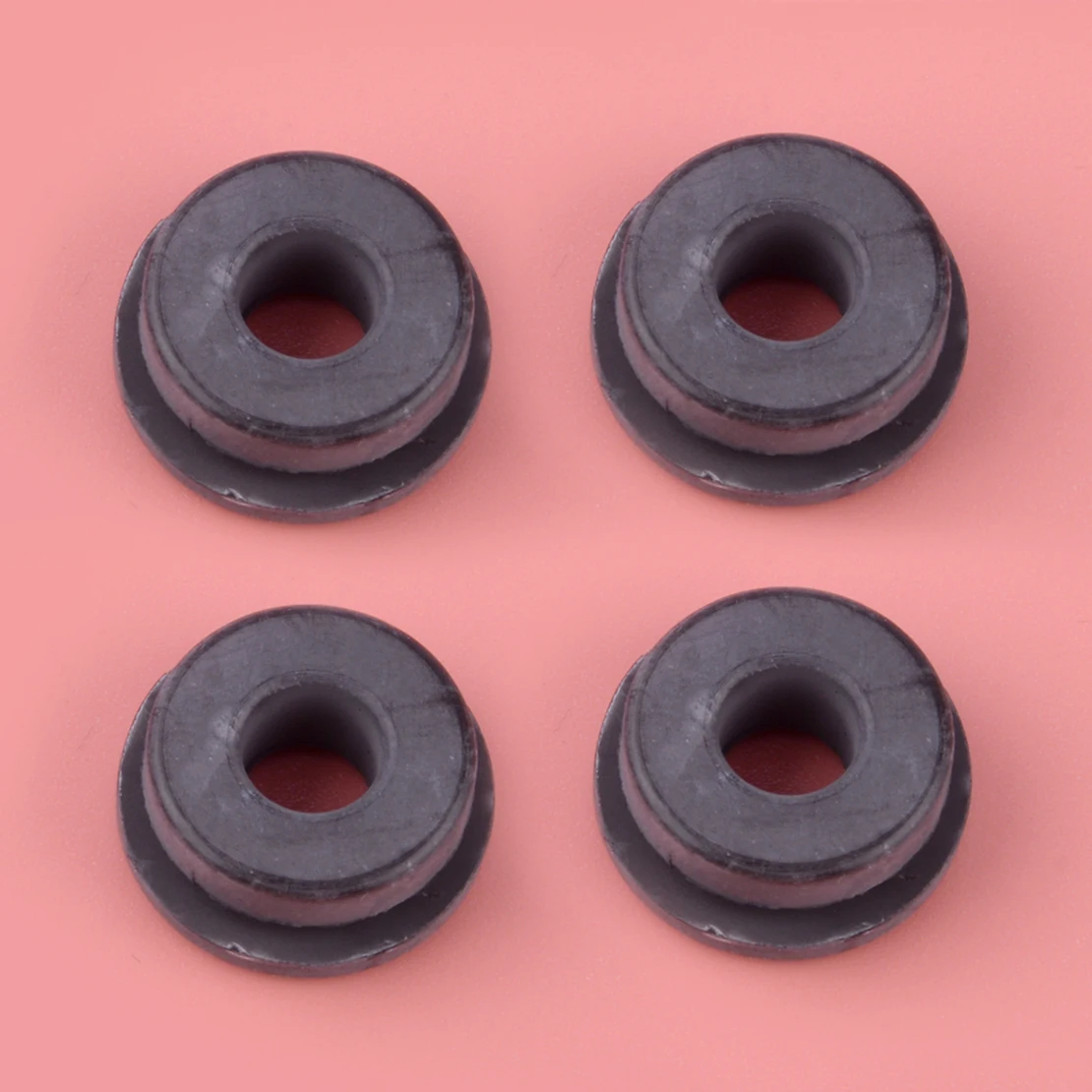 4Pcs Grommet Mount Battery Box Side Cover Black Rubber Fit for Yamaha DT100 DT125 IT125 XT250 XT350 XT600 YZ125 YZ60 90480-12053