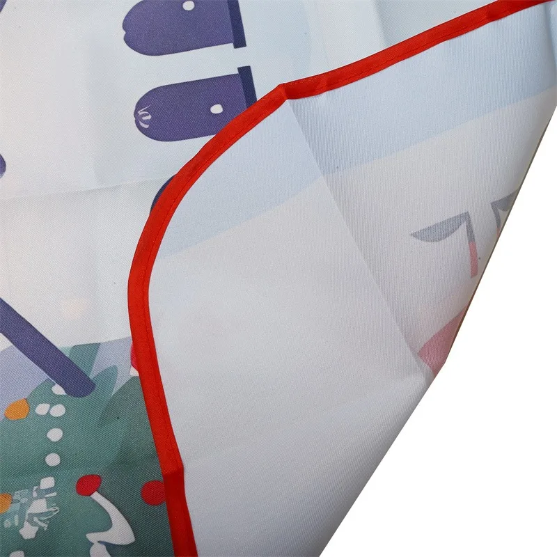 새로운 인기 판매 산타클로스 앞치마 크리스마스 트리 저녁 장식 남녀 공용 가정용 주방 요리 베이킹 방수 앞치마