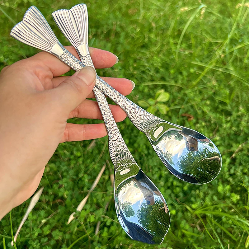 Stainless Steel Soup Spoon Deepen Large Capacity Spoon Silver Mirror Polished Flatware Soup Rice Home Kitchen Tableware