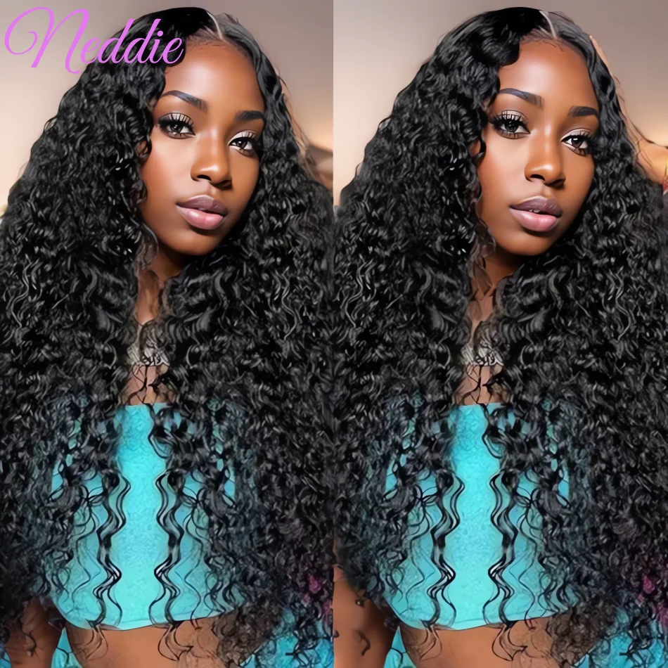 

30 40 Inch 100% Human Hair Wig Water Wave 5x5 Lace Frontal Wig Ready To Wear Curly For Women Choice Cheap Wigs On Sale Clearance