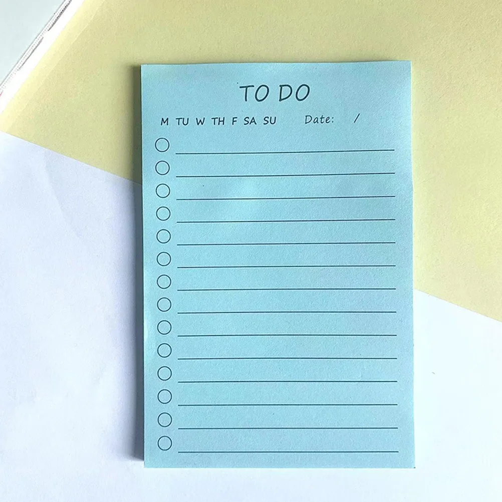 

6Pcs Self-Adhesive Memo Stickers Reusable Convenient Note Pads for Desk Wall Fridge Blackboard Kawaii Sticky Tabs Bulk Fun