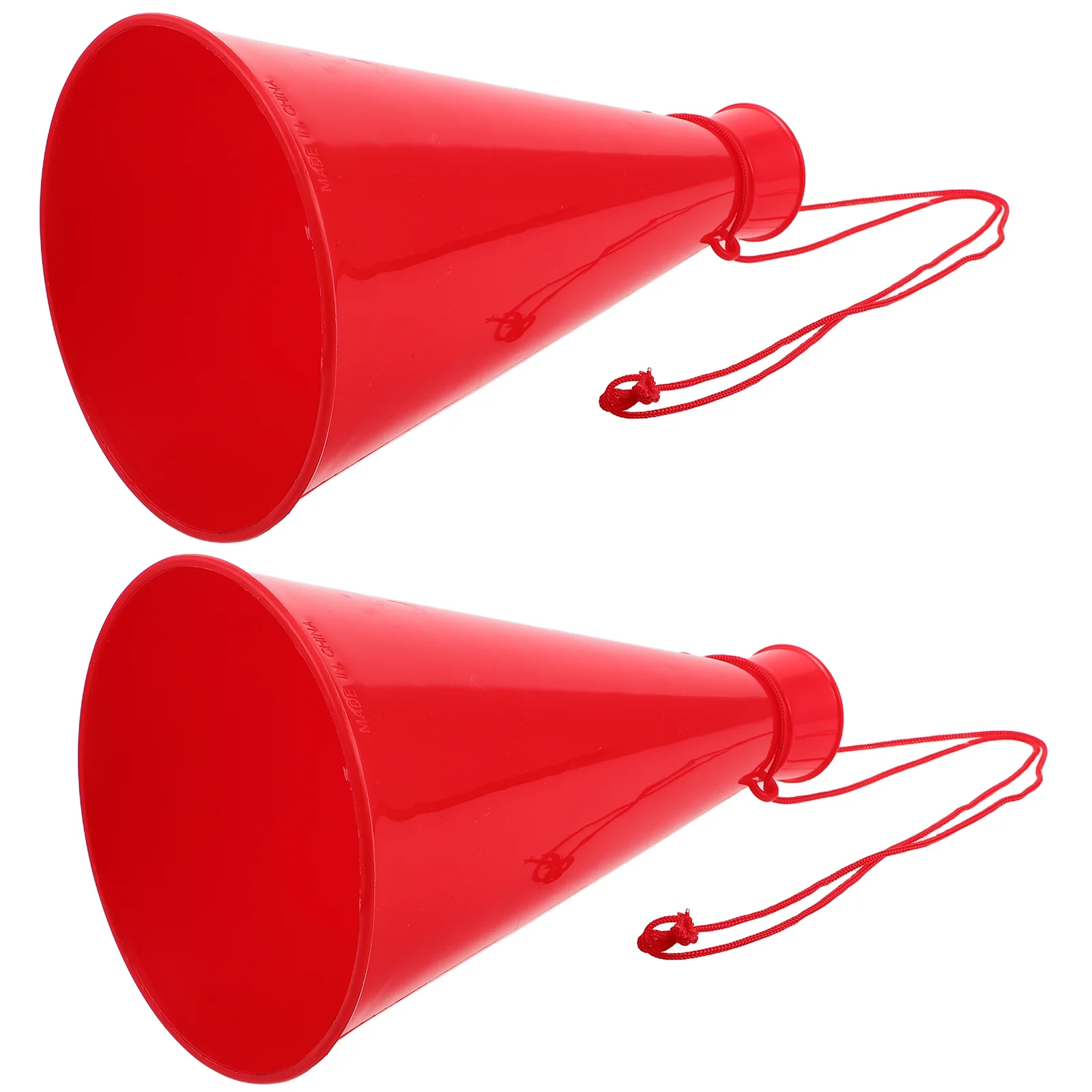 

2 Pcs Amplifier Microphone Speaker Megaphone Toy Lightweight Portable Cheerleading Props Noise Maker Sturdy Plastic Sport Events