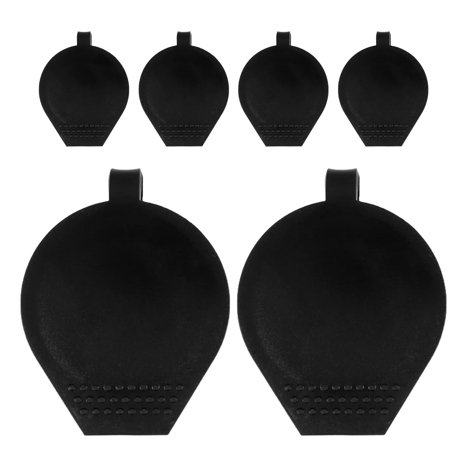 6Pcs Rainproof Dustproof Cam Lock Protective Cover for Electric Lock Access Control Machine Door Trash Bin Lid Practical Outdoor