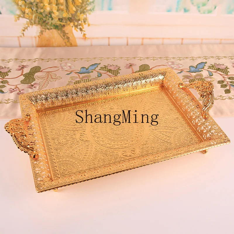 

DSA Coffee Table Fruit Plate Creative Stylish Minimalist Candy Tray Home Modern Living Room Metal Ornament