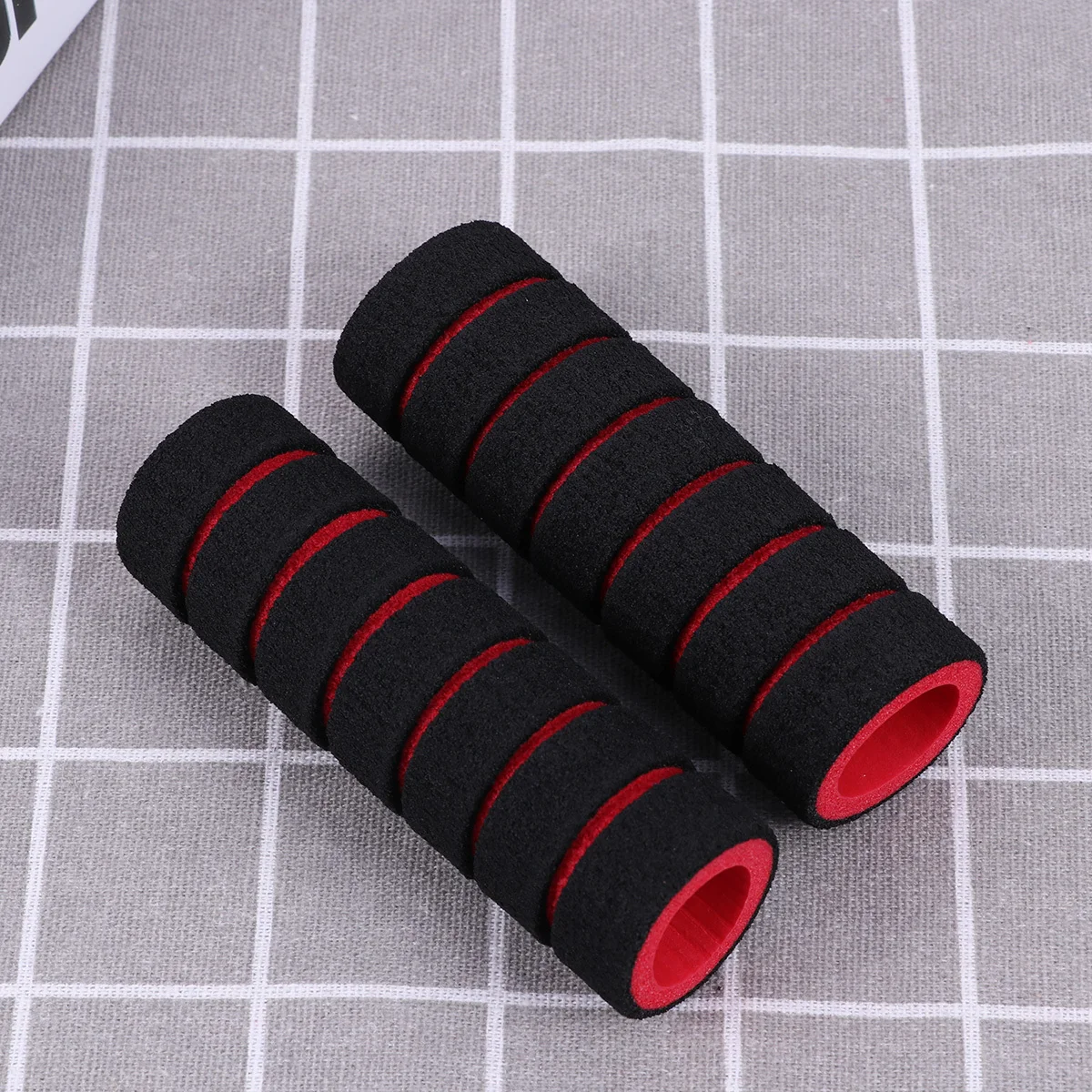 2Pair Handlebar Grips Sponge Non-Slip Ergonomic Design for Cycling Comfort Fit Types Shockproof Handle Grip Cover