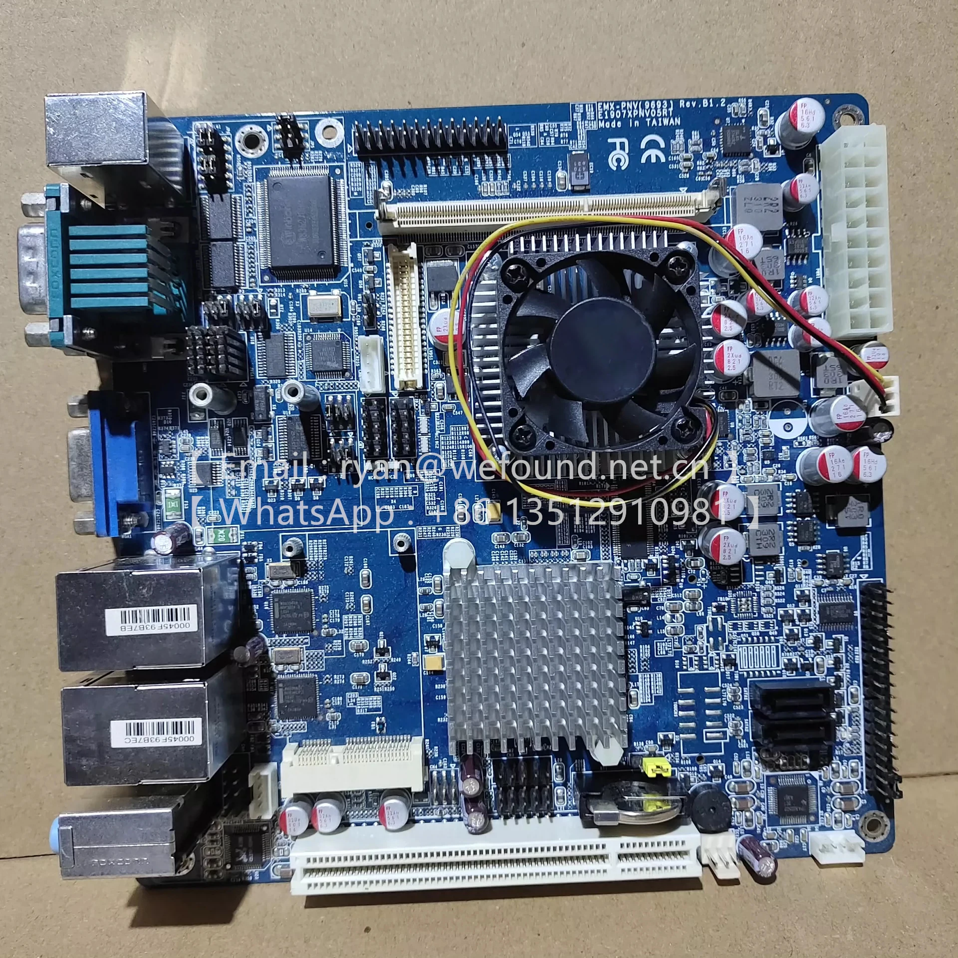 

EMX-PNV 9693 Rev.B1.1/1.2/1.3 Industrial and Embedded Motherboard EMX-PNV9693