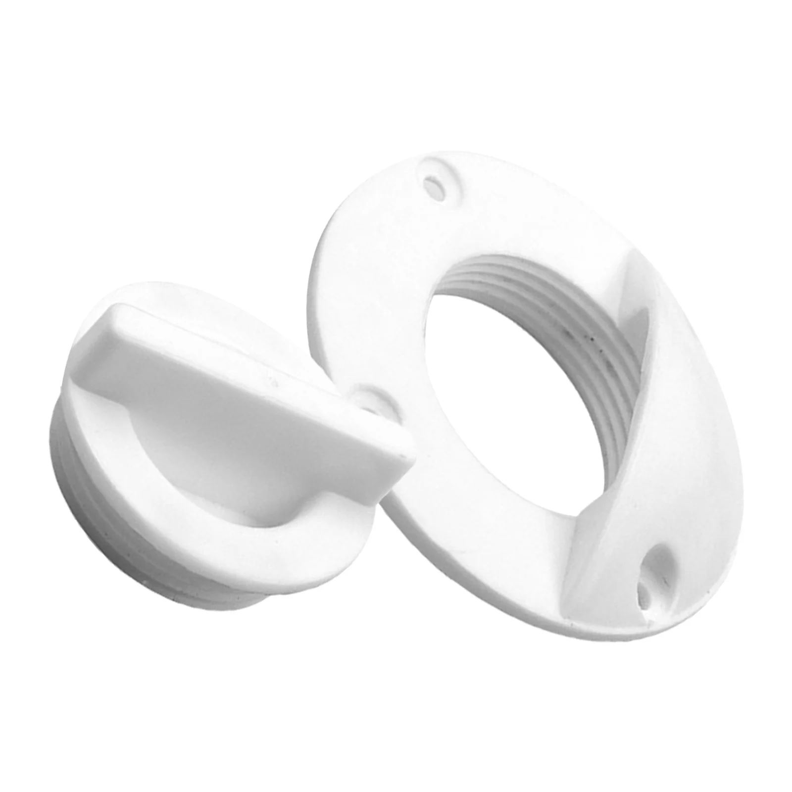 Plastic Boat Drain Valve Marine Grade Durable Boat Water Scupper Drain Outlet Bottom Ship Water Discharge Scuppers for Boats