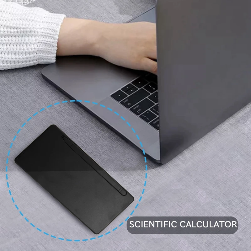 Calculadora científica, calculadora de engenharia LCD de 10 dígitos, com placa de escrita, adequada para escolas secundárias