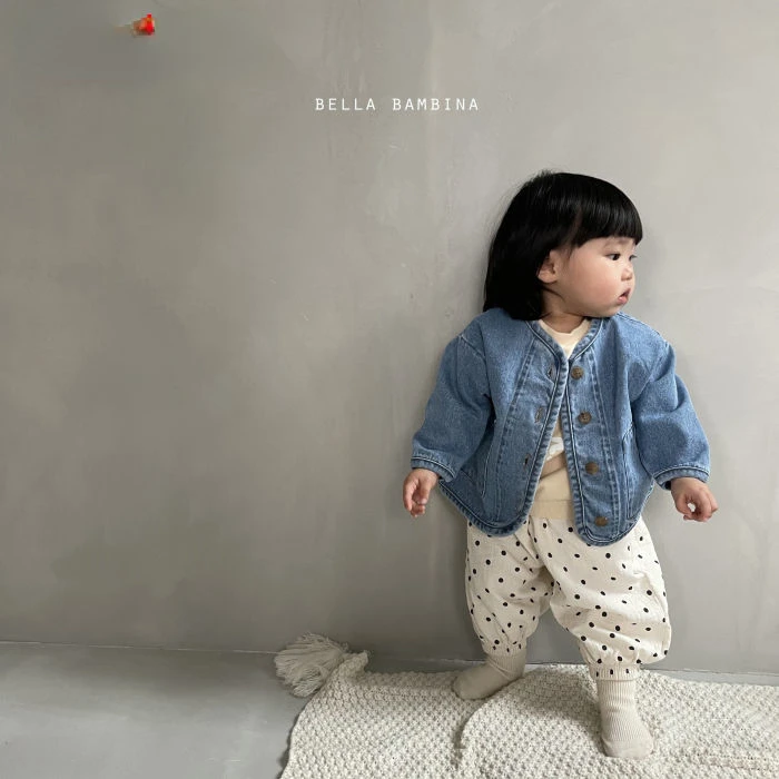 Korean Fashion Baby Boy Girl Cotton Denim Jacket Infant Toddler Child Jean Coat Kid Outwear Casual Spring Fall Kids Clothes 2-7Y