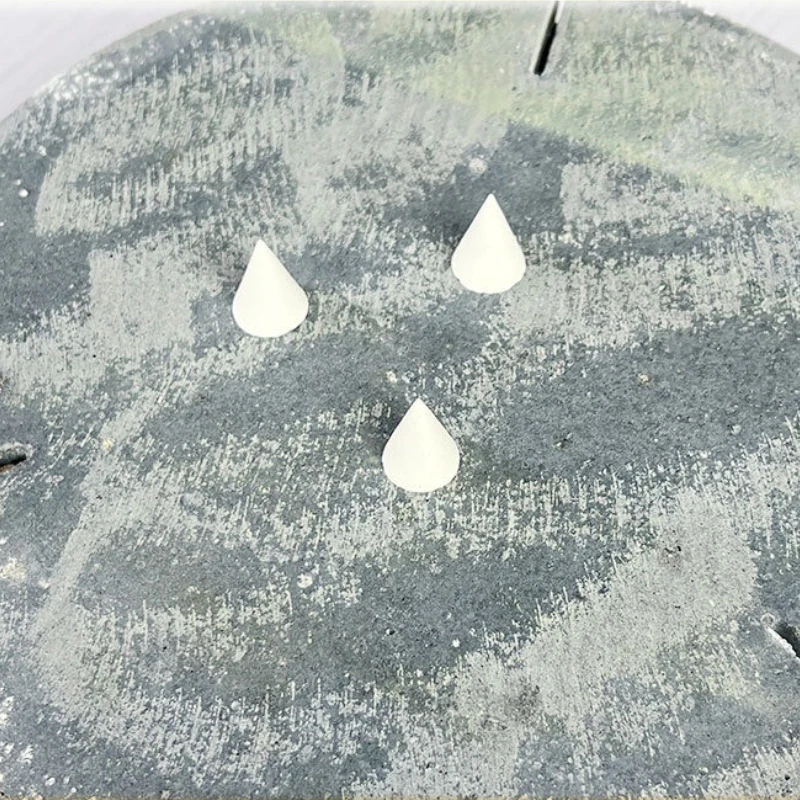 10pcs Pottery Cone Refractory Nail Alumina Electric Kiln Ceramic Glazing and Supporting Firing Tool