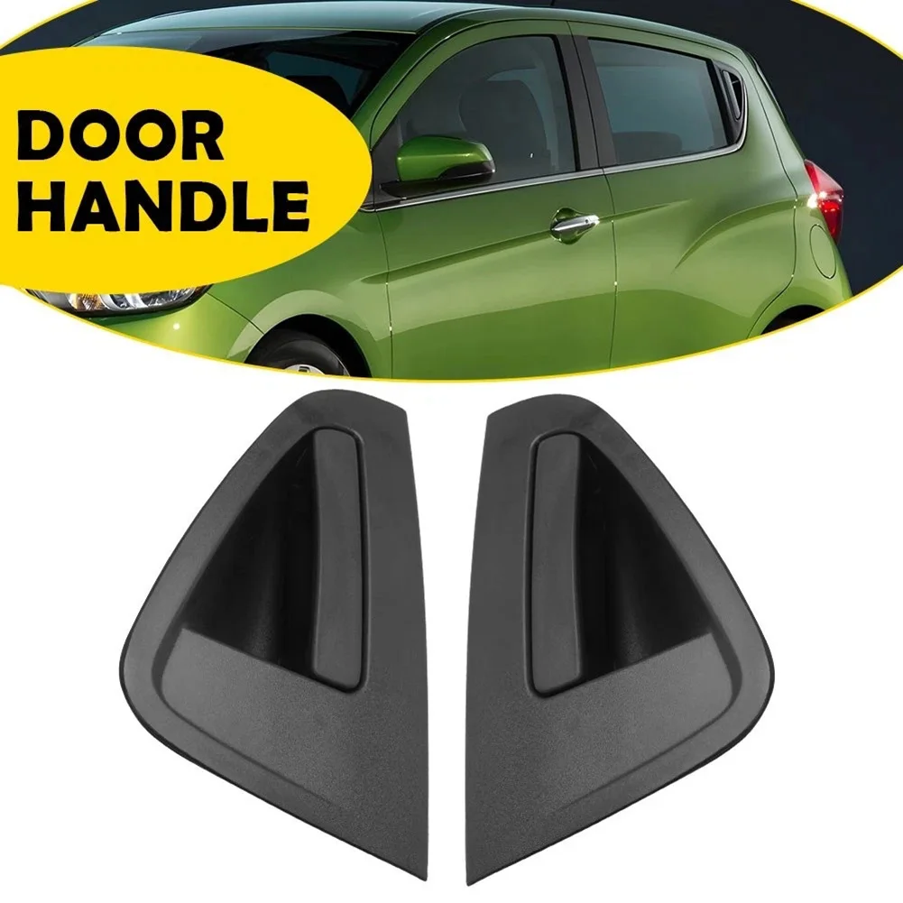 

2Pcs Outside Door Handles For Chevrolet Spark EV 2013-2016 Replacement Part 95987920 95987921 Durable= Black Finish Sets