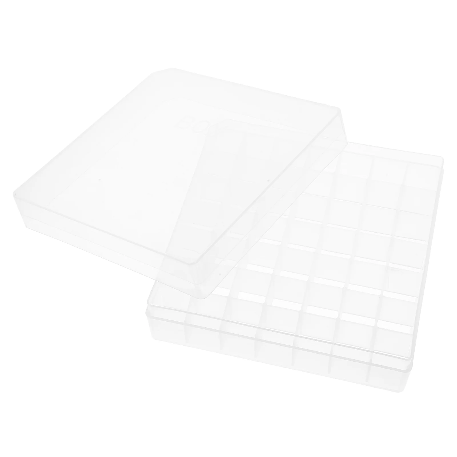 Test Tube Vial Box Tubes Seasoning and Conditioner Plastic Sample Bottle Storage Case