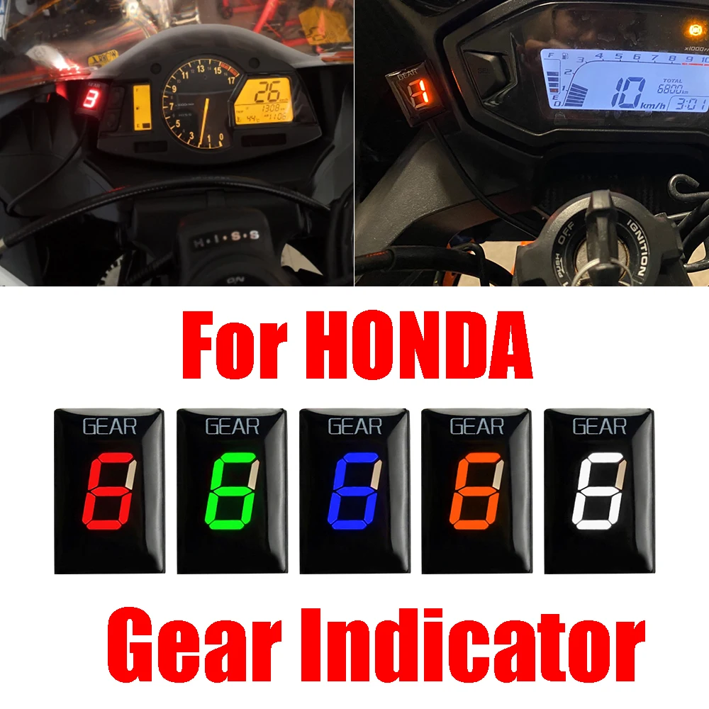 Motorcycle Speed Gear Display Indicator Meter For Honda CB250F CB300F CBR300R CBR400R CB400X CB400F CB1300 S F CB1300F NC400X