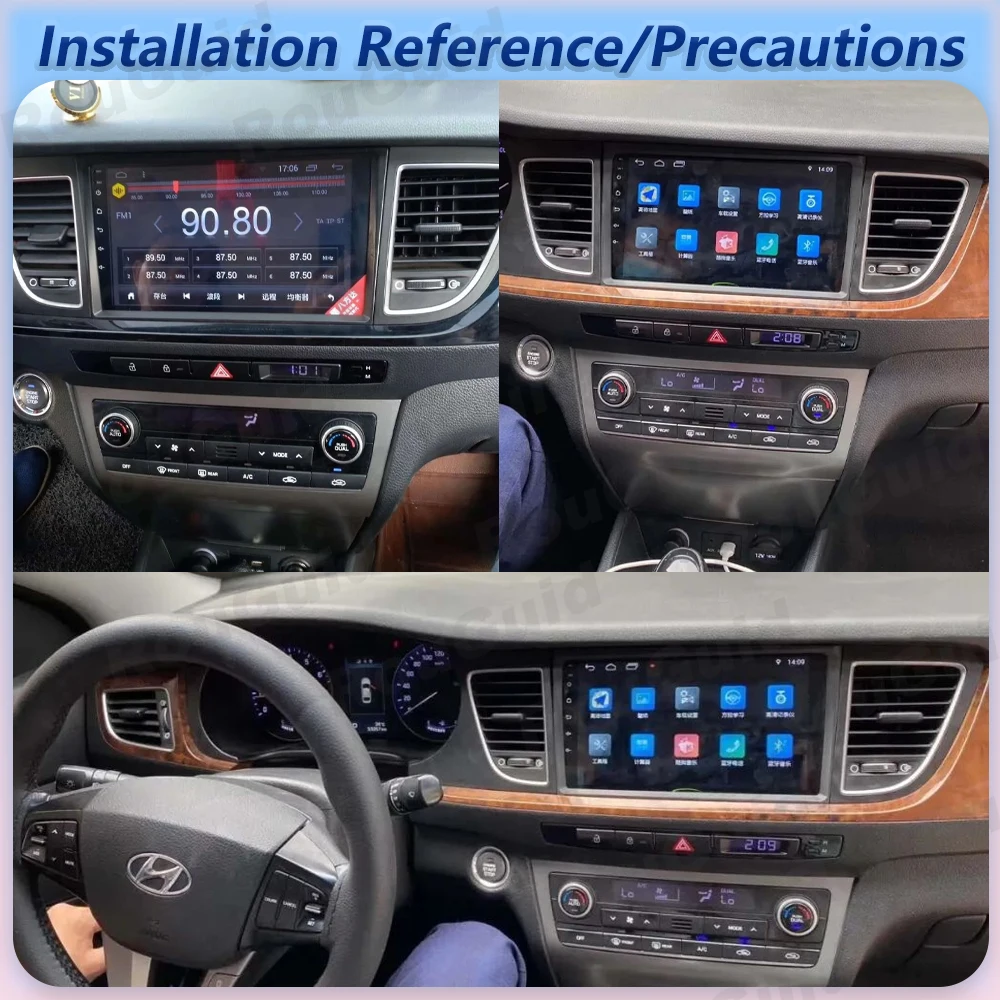 Car Radio Autoradio Carplay Android 16 For Hyundai MISTRA 2012 - 2016 GPS Navigation Video Multimedia Player Touch Screen  Wifi