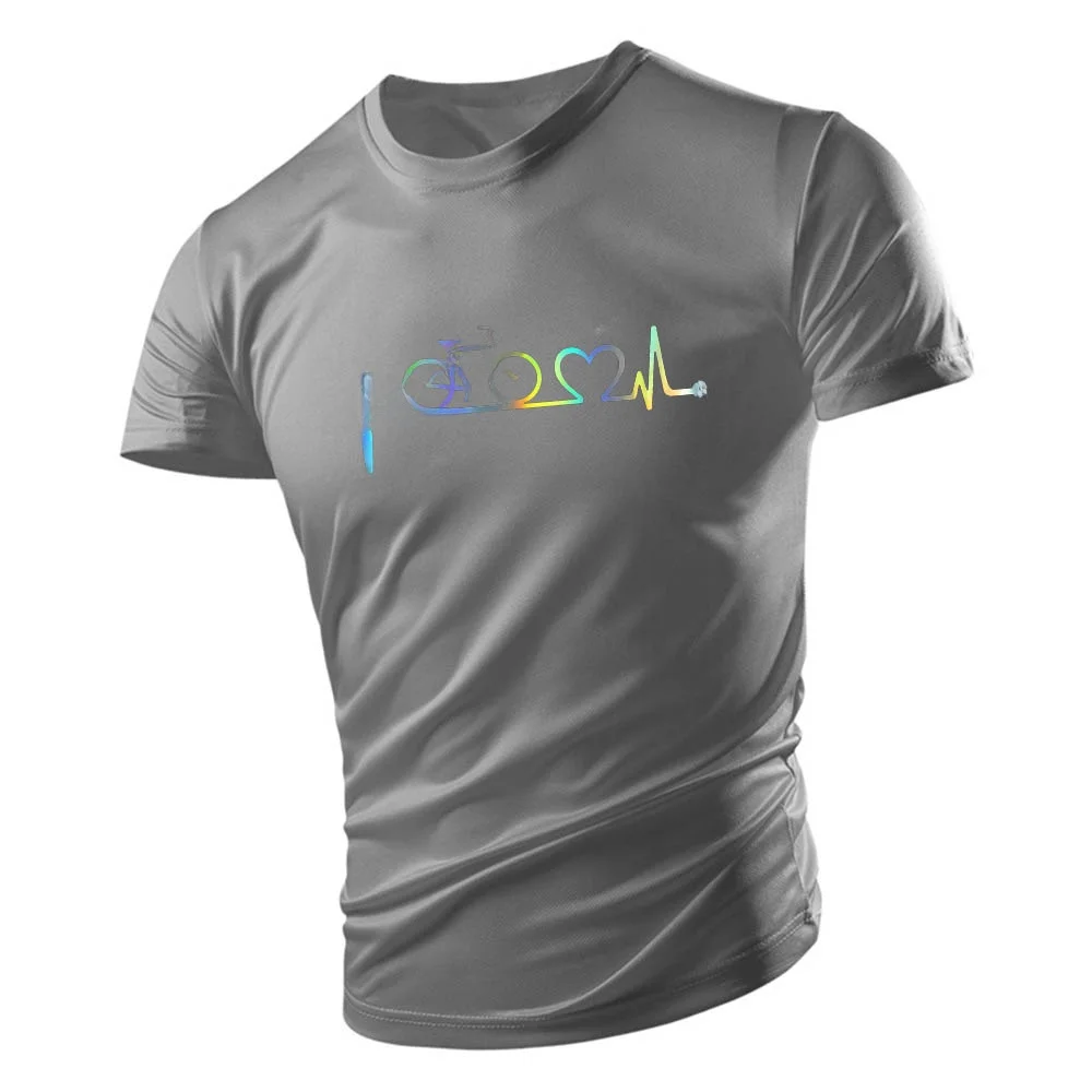 2023 Stylish Men's Summer Crewneck T-Shirt Outdoor Street Style Hand-Painted Customization Service Available