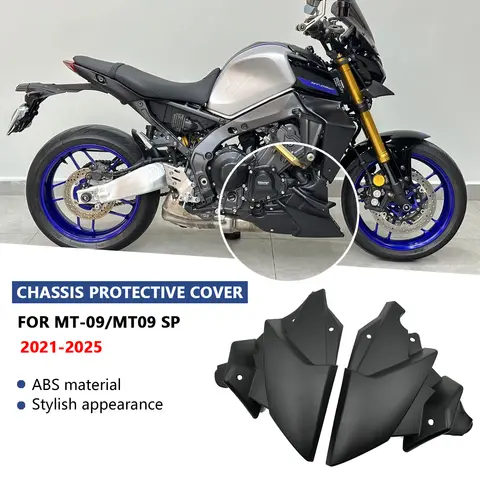 MT 09 MT09 SP 2021-2025 2024 새로운 액세서리 바디 가드 언더 바디 가드 엔진 언더 가드 페어링 가드