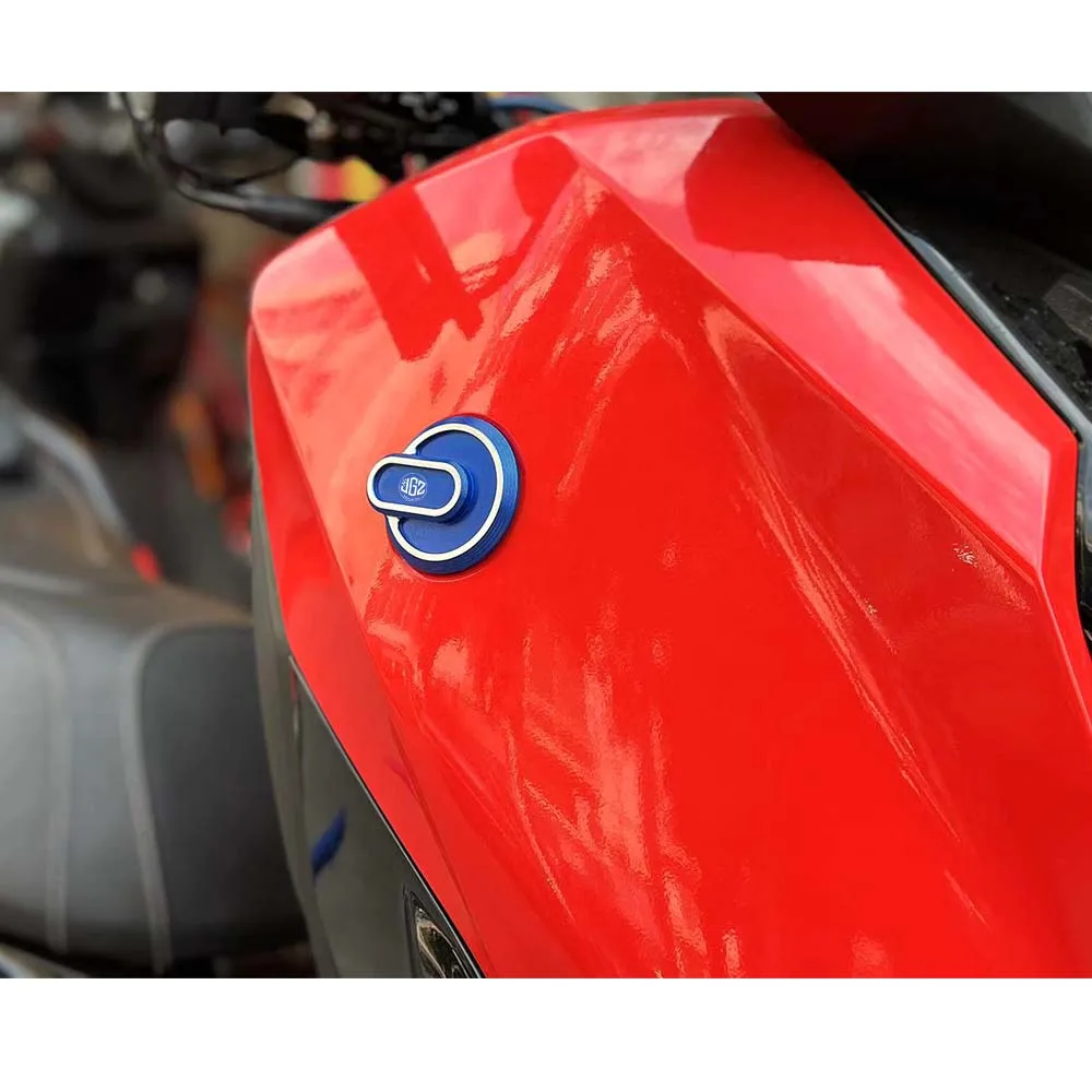 For YAMAHA XMAX 300 2023-2024 V2 Motorcycle CNC Aluminum Alloy Side Emblem Sticker Decoration Cover Modified Accessory