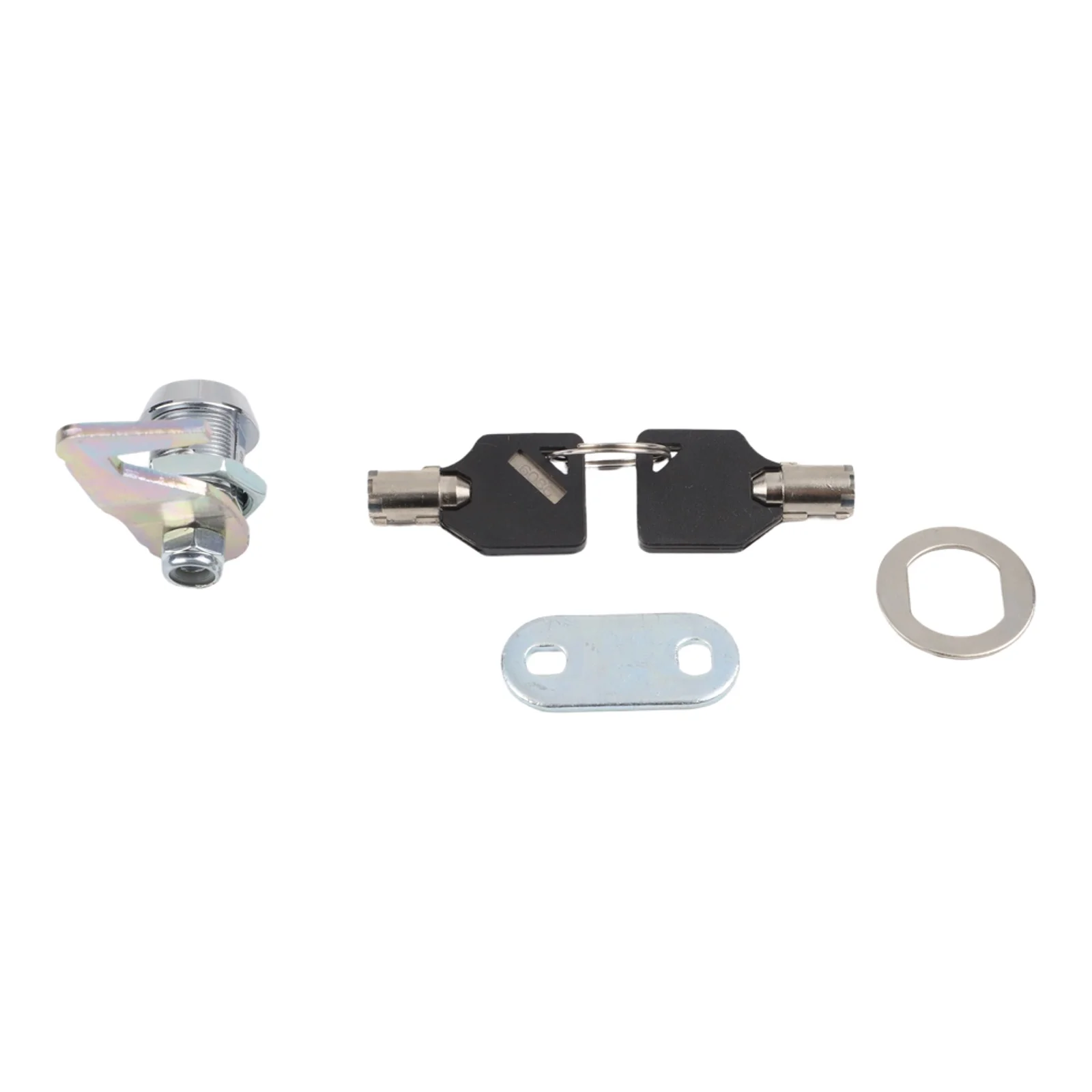 Toolbox Lock Kit with Keys Hook Cam Tubular Cam Lock Set 5/8 Inch Cylinder Depth for Reliable Security in Toolboxes and Cabinets