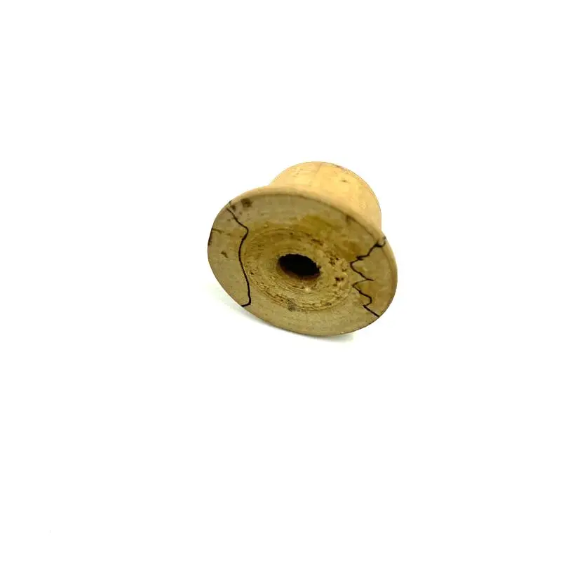 Hand Made 1 Piece Guitar Knob Solid Burl Wood Natural Color for Bass Guitar Volue and Tone knob Cap New