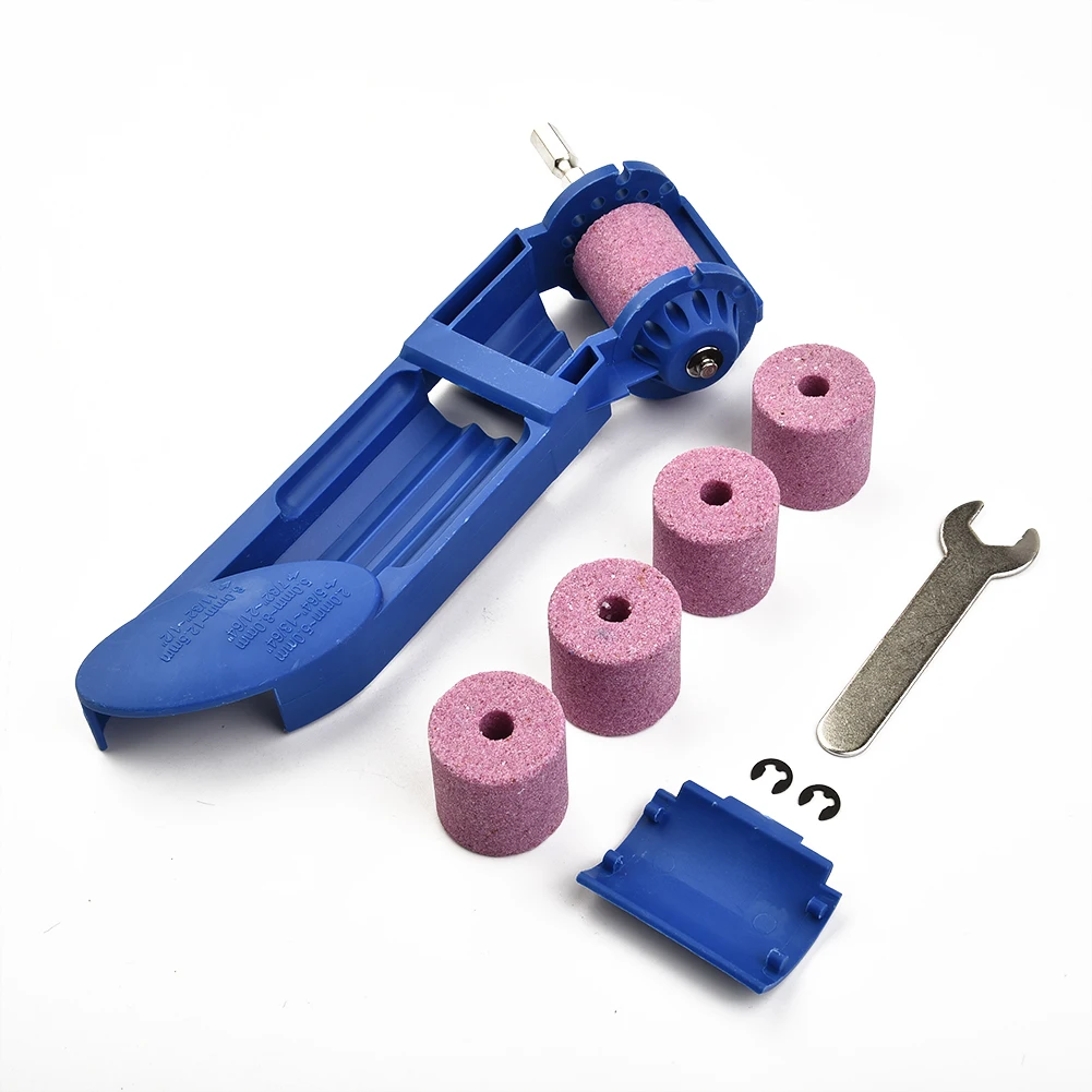 Portable Drill Bit Sharpener Corundum Grinding Wheel Bit Power Tools Drill Bit Sharpening Grinding Machine For Grinder Polishing