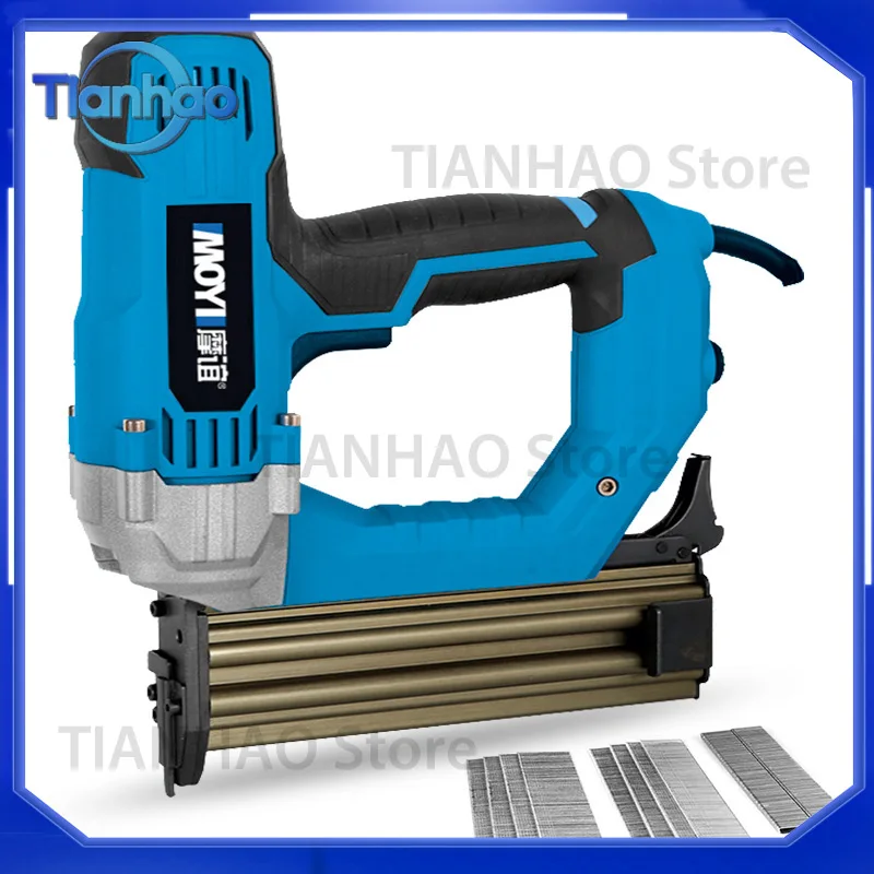 Electric Nail Gun for F50 with Safety Switch Portable 220V Woodworking Nail Driver
