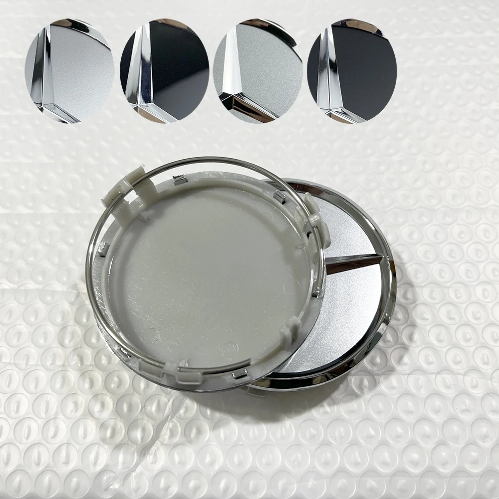 Copertura Centrale Ruota Auto, Parti Di Modifica, Adatta Per Mercedes W204, W205, Amg, E210, E211, E212, E213, E214, W222, 75 Mm 4 Pezzi