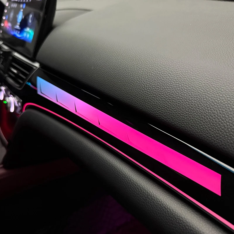 OEM Ambient Lighting for Honda Accord 10th Gen 2018-2022 Car Interior LED Upgrade Kit Crystal Trim Replacement