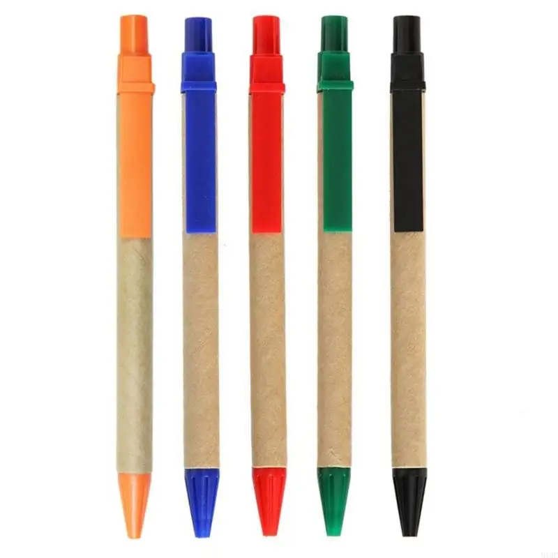 918C 10 Miếng Bút Bi Nhựa Bút Ký Bút Chữ Ký Cho Văn Phòng