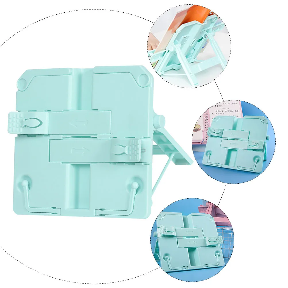 Estante de lectura de Material Premium, soporte de libros multifuncional portátil para estudiantes, soporte de escritorio para libros, herramienta de estudio, 1 Uds.