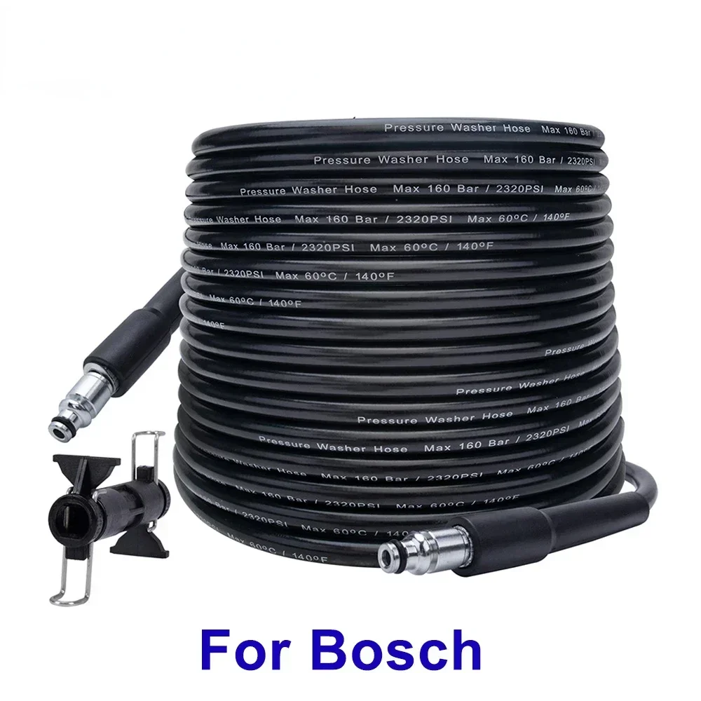 

6 10 15 m Pressure Washer Hose High Water Cleaning Hose Pipe Cord Car Washer Extension Hose for Bosch High Pressure Cleaner