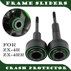 For KAWASAKI ZX4R ZX4RR ZX-4R ZX-4RR ZX 4R 4RR 2023 2024 Motorcycle Falling Protection Frame Sliders Crash Protector Accessories